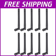 10-Pack Dual Band WiFi RP-SMA Antenna Set