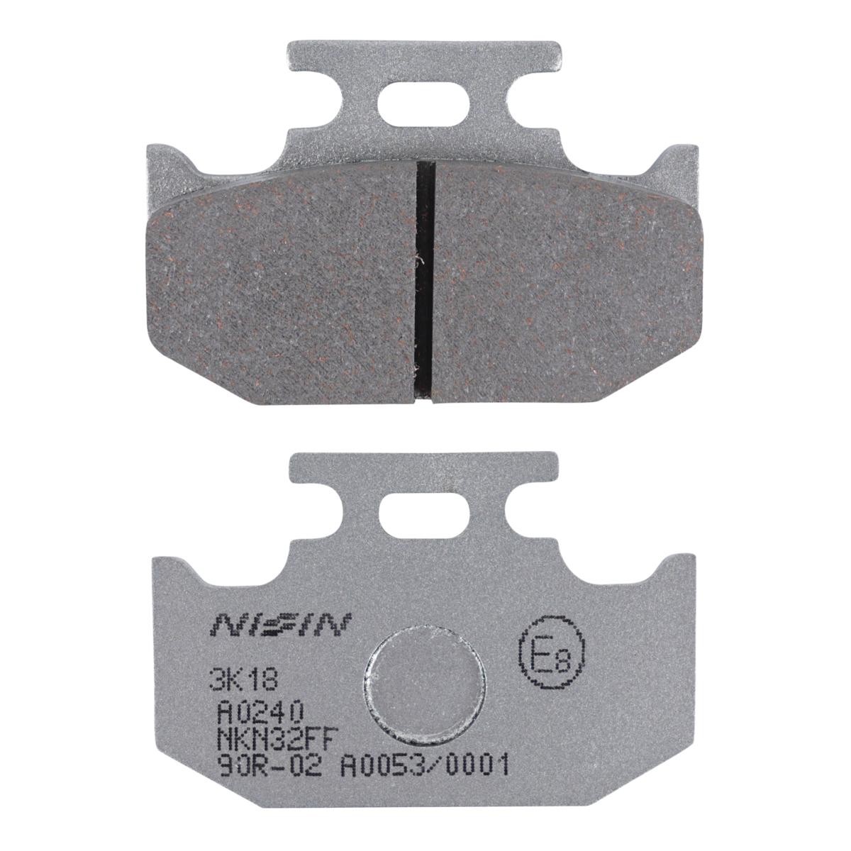 Plaquettes de frein moto arrière Nissin Yamaha YZF-R125 2019 2020 XSR 2021