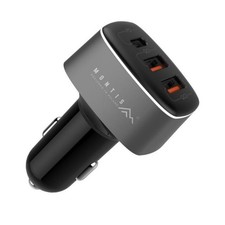 سيارة شاحن 2x USB-A + USB-C 56W MT125