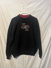 Vtg Top Stitch By Morning Sun Womens XL Sweatshirt Embroidered Floral