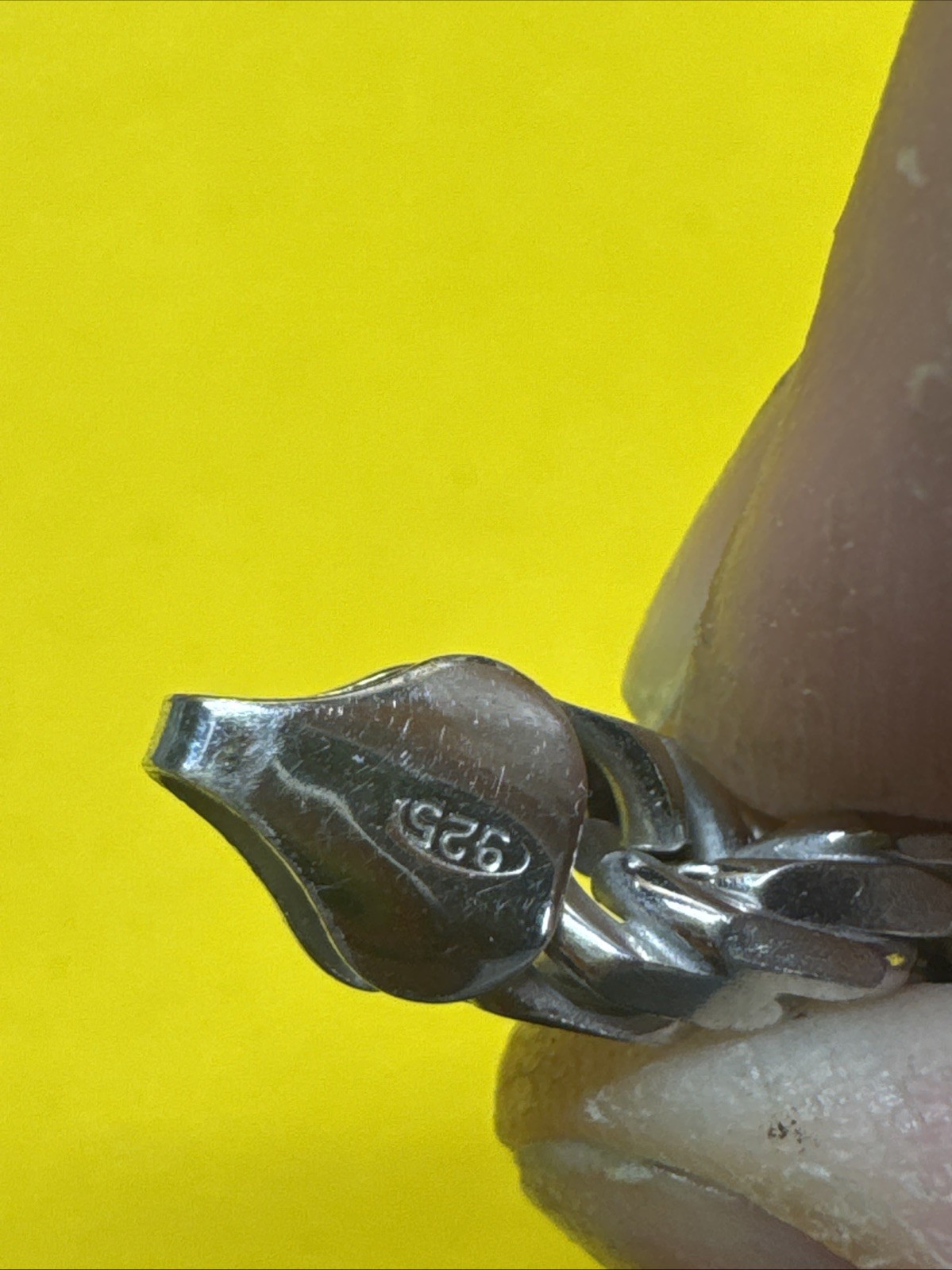 Real 925 SOLID Sterling Silver ROPE Bracelet, ITA… - image 7