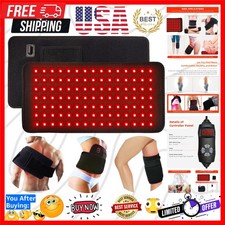 Red Light Therapy Infrared Light Therapy Pad for Body Pain NIR Deep Therapy f...