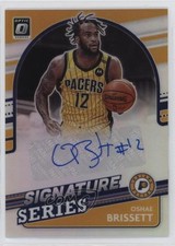 2021 Panini Donruss Optic Signature Series Holo Prizm Oshae Brissett Auto 1b9b