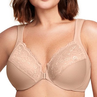 Glamorise Front-Close Wonderwire Bra