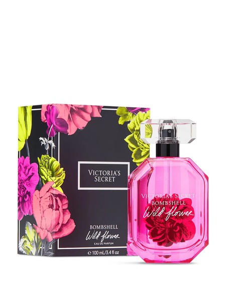 Victoria's Secret Fine Fragrance Bombshell Wildflower Eau de Parfum 3.4 oz, Nuevo 2