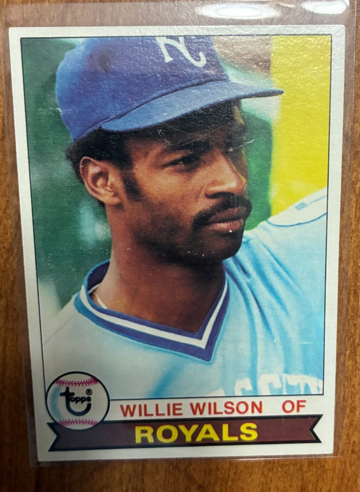 1979 Topps Willie Wilson Rookie card