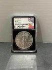 2022 Eagle S$1 Early Releases MS 70 Hand Signed Gaudioso