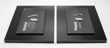 Pair of NOS B&W 684 Speaker Plinths - Matte Black