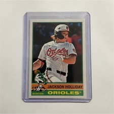 Topps Heritage Jackson Holliday Baltimore Orioles #329 Base Set Baseball