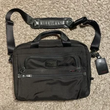 Tumi 26521DH T-Pass Small Screen Expandable Laptop Brief Black Business/Work Bag