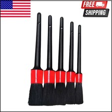 5pcs Car Detailing Brush Set Auto Interior Exterior Vent Dashboard Wheel Cleaner 5pcs Car Detailing Brush Set Auto Interior Exterior Vent Dashboard Wheel Cleaner