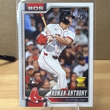 Roman Anthony 2026 Topps Series 1 RC #189 Boston Red Sox 