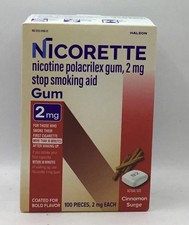 Nicorette Nicotine Choose Flavor Style Quantity PACKAGING MAY VARY EXP 2/27