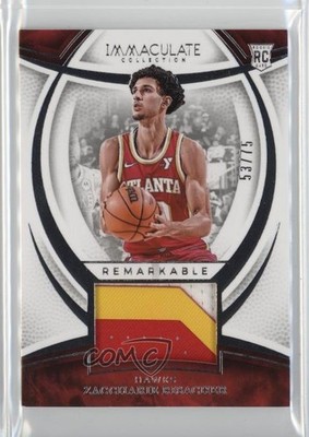 2024 Panini Immaculate Remarkable Rookie Jerseys 53/75 Zaccharie Risacher RC 2oh