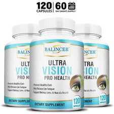 Eye Health Supplement,Lutein and Bilberry Fruit,Vision Health,Eye Strain Support