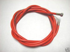 BICYCLE BIKE 1 DOUBLE SHEATH HOUSING 60" 1 BRAKE CABLE 68" RED