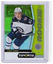 Sami Niku 2018-19 Synergy Rookie Green Parallel Card #44 /299