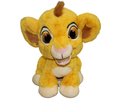 Authentic Disney Parks Simba The Lion King Cub Plush Soft Fluffy Stuffed Toy 8''
