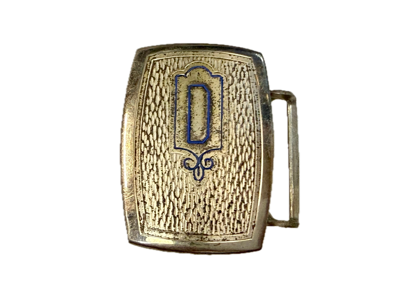 Custom Initial Letter D Monogram Silver Plated Pi… - image 11