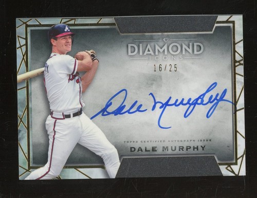2022 Topps Diamond Icons Dale Murphy Atlanta Braves AUTO 16/25 - Picture 1 of 2