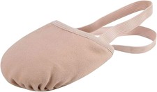 Stretch Canvas Pirouette Half Sole Gymnastic Jazz Ballet Dance Shoes Girls Women
