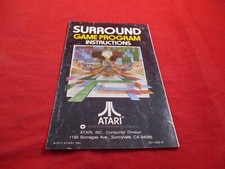 Surround Atari 2600 Instruction Manual Booklet ONLY M1