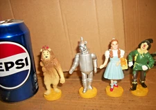 1939/1987 Turner Macau Wizard Of Oz 4 Figurines Dorothy, Lion, Scarecrow, Tinman