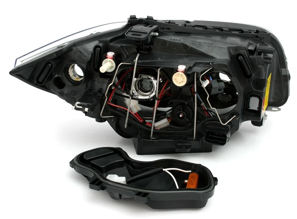 Angel Eyes Scheinwerfer Set für BMW E81 E82 E87 E88 04-11 1er LED Ringe Schwarz - Bild 4 von 4