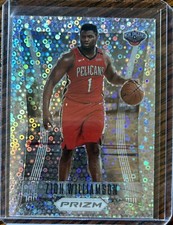 2020 Prizm Zion Williamson Fast Break Disco Flashback Silver Holo #8 Mint 💎🔥