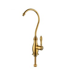 Ti-Gold Drinking Water Faucet for Bar Kitchen Sink Lead-Free Water Filter Brass