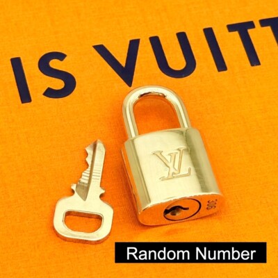 Louis Vuitton PadLock Key 1 Set Brass Gold Random Num Volume Pricing Fast Ship