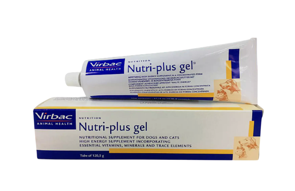 1x Virbac Nutriplus Nutri Plus Gel Supplement for Cats and Dogs