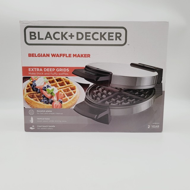 black and decker belgian waffle maker reviews