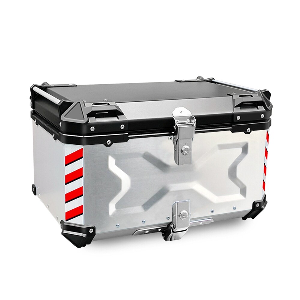 45L Universal Motorcycle Rear Top Trunk Box Luggage Scooter Storage