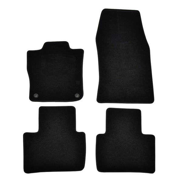 Velour FußMatten Automatten FüR Peugeot 408 Ab 2023 4-Tlg Schwarz-image