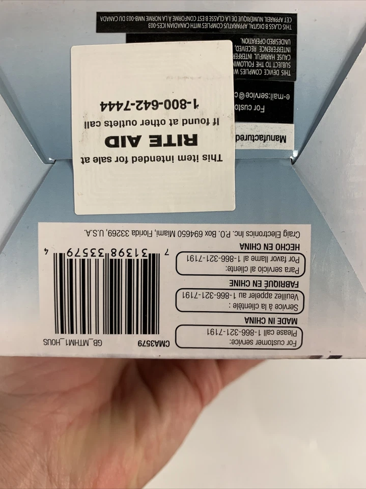 ALTAVOZ ACTIVIDAD LINTERNA CRAIG con TECNOLOGÍA INALÁMBRICA BLUETOOTH Foto 2 de 3