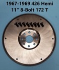 Mopar 1967-1969 426 Hemi A833 4-Speed Flywheel 11” 8-bolt 172 Tooth Direct Drive