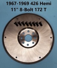 Mopar 1967-1969 426 Hemi A833 4-speed Flywheel 11 8-bolt 172 Tooth Direct Drive