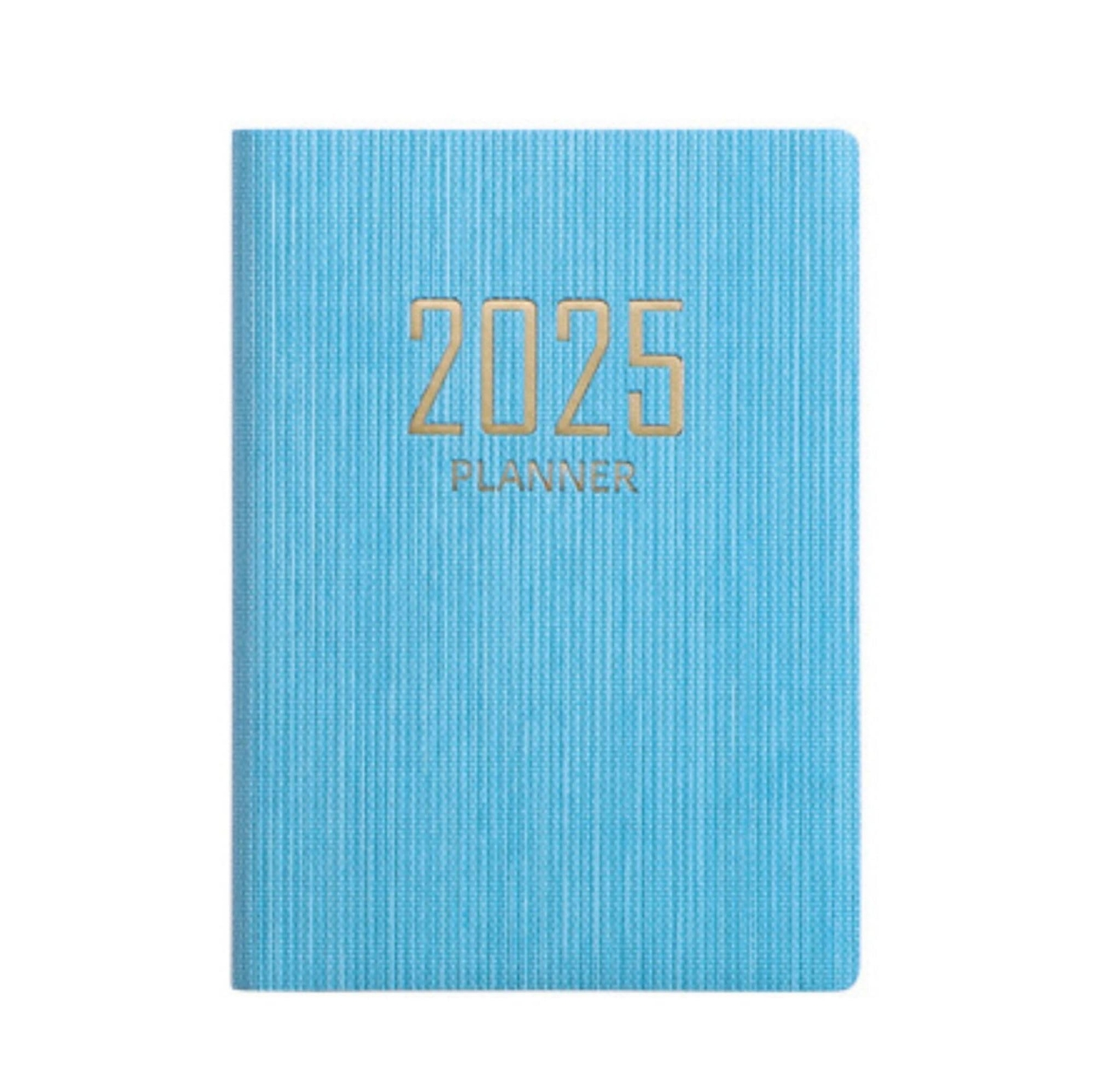 A7 2025 Weekly & Monthly Planner Compact Pocket Notebook Faux Leather Cover 1...