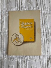 Original Katalog "SCHILDKR&Ouml;T-PUPPEN BEKLEIDET", Preisliste Nr. 121,