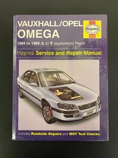 VAUXHALL OMEGA 1994-99 PETROL HAYNES SERVICE AND REPAIR MANUAL 3510 NEW FREE P&P