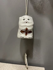 Hand Painted Ceramic Cat Wind Chime from Hawaii 