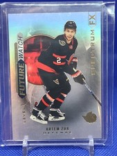 2020-21 SP Authentic Spectrum FX Future Watch Level 1 Artem Zub Ottawa Senators