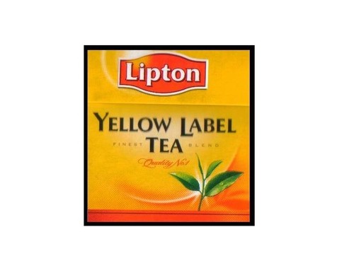 Lipton Tea-Yellow Label CTC Granules 100g Loose Black Tea Quality No. 1- show original title