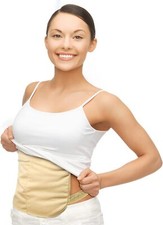 Castor Oil Pack Wrap - Reusable cotton flannel for liver detox, highly absorbent