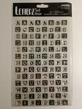 Self-Adhesive Designer Embellishments Letterz & Numbers Danelle Johnson Stickers
