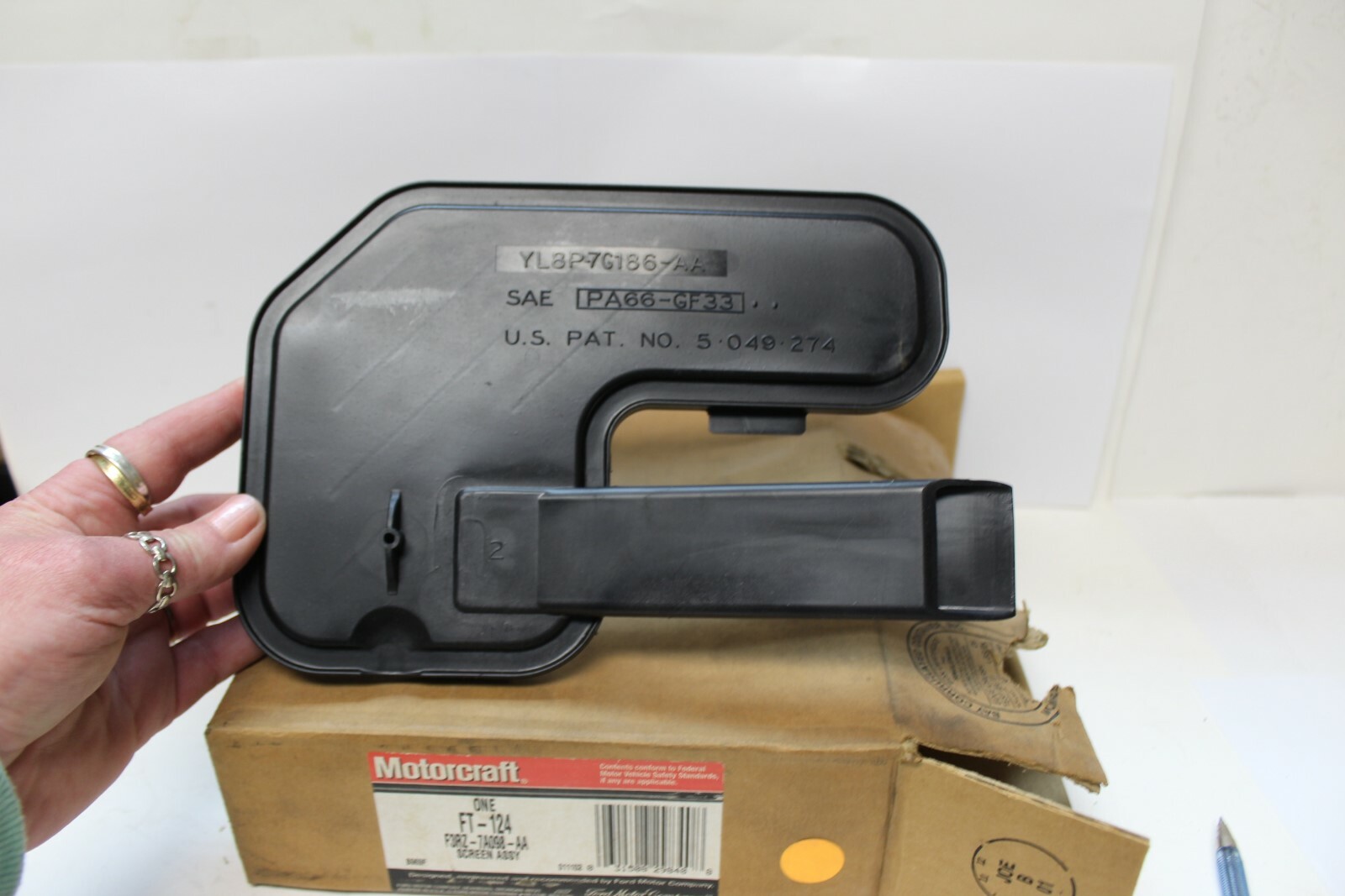 OEM Ford Transmission Filter Cartridge F3RZ-7A098AA 1994-97 Escape Contour(SVM50
