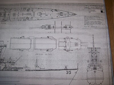 USS TRUXTUN     boat model boat plans