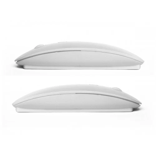 Bluetooth Wireless Silent Mouse Optical Quiet Ninja Noiseless Mouse WHITE - Image 2 of 3