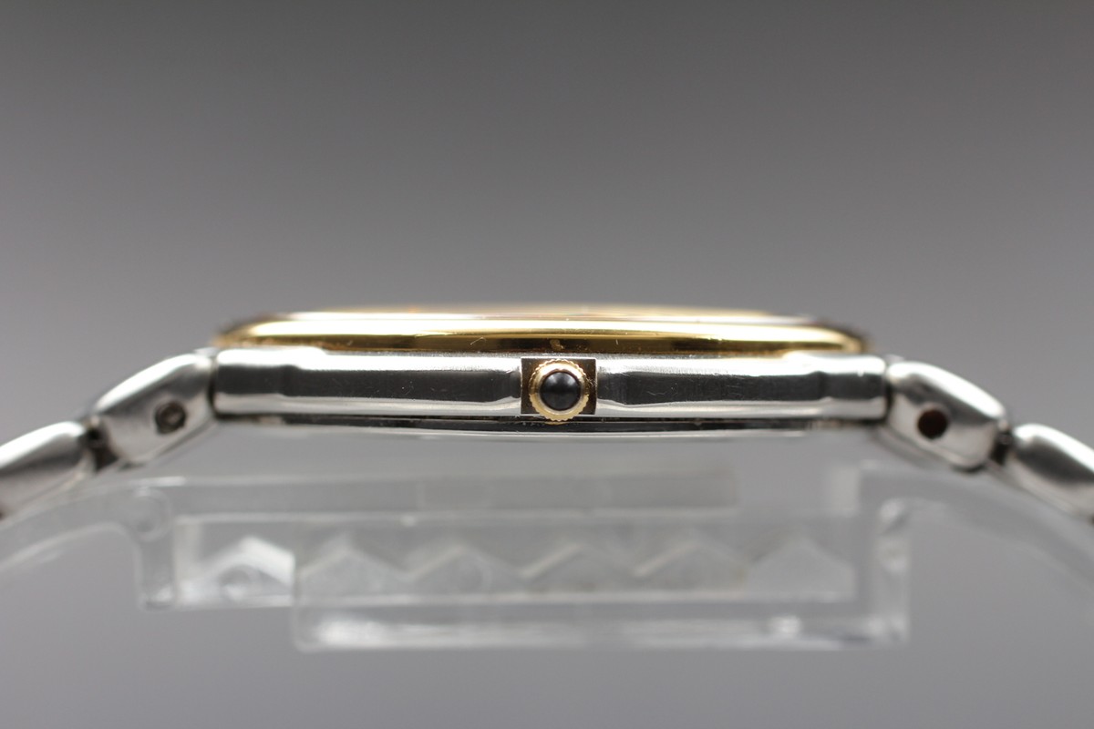 N MINT] Seiko Dolce 5E31-6A20 Navy Blue Dial Quartz 33mm Men Watch